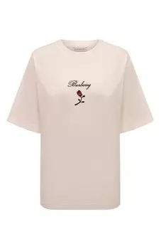 Хлопковая футболка Burberry
