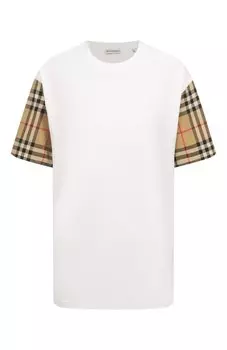 Хлопковая футболка Burberry