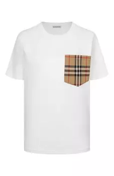Хлопковая футболка Burberry