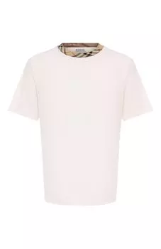 Хлопковая футболка Burberry