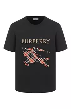 Хлопковая футболка Burberry