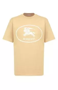 Хлопковая футболка Burberry