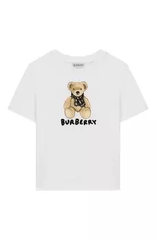 Хлопковая футболка Burberry