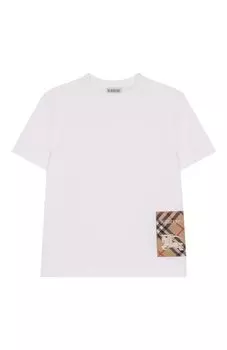 Хлопковая футболка Burberry