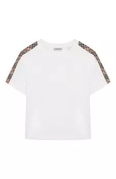 Хлопковая футболка Burberry