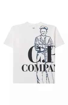 Хлопковая футболка C.P. Company