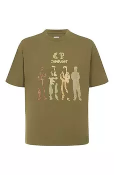 Хлопковая футболка C.P. Company
