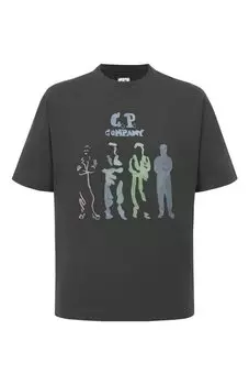 Хлопковая футболка C.P. Company