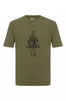 Хлопковая футболка C.P. Company