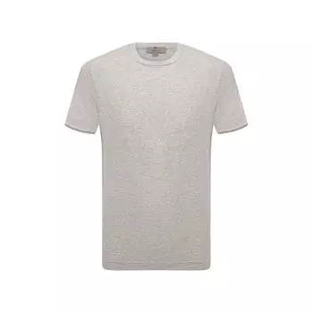 Хлопковая футболка Canali