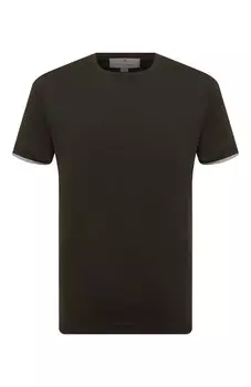 Хлопковая футболка Canali