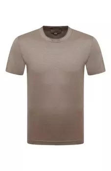 Хлопковая футболка Canali