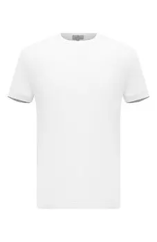 Хлопковая футболка Canali