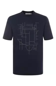 Хлопковая футболка Canali