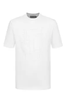 Хлопковая футболка Canali