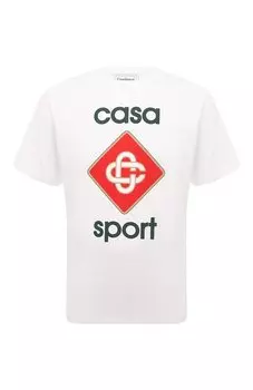 Хлопковая футболка Casablanca