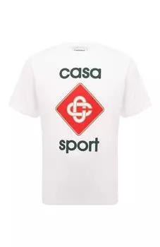 Хлопковая футболка Casablanca