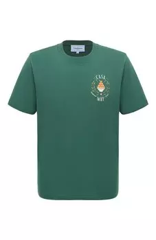 Хлопковая футболка Casablanca