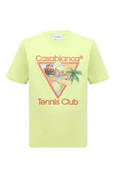 Хлопковая футболка Casablanca