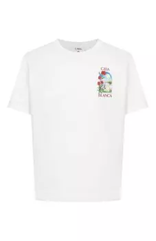 Хлопковая футболка Casablanca