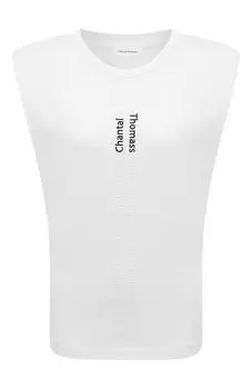 Хлопковая футболка Chantal Thomass