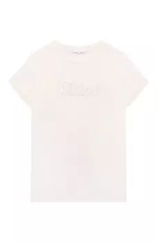 Хлопковая футболка Chlo