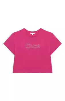 Хлопковая футболка Chlo