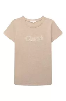 Хлопковая футболка Chlo