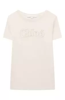 Хлопковая футболка Chlo
