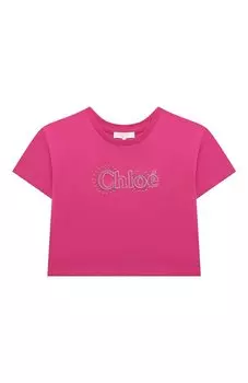 Хлопковая футболка Chlo