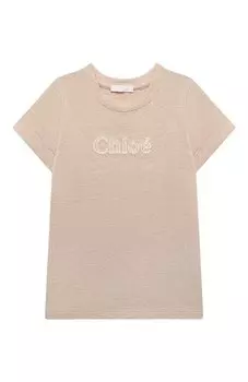 Хлопковая футболка Chlo