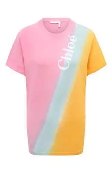 Хлопковая футболка Chlo