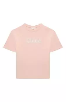 Хлопковая футболка Chlo