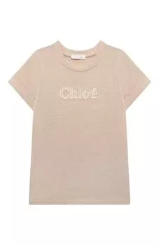 Хлопковая футболка Chlo