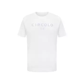 Хлопковая футболка Circolo 1901