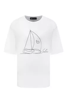 Хлопковая футболка Colombo