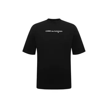 Хлопковая футболка Comme des Fuckdown