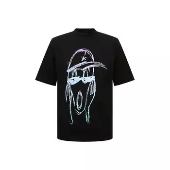 Хлопковая футболка Comme des Fuckdown