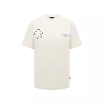 Хлопковая футболка Comme des Fuckdown