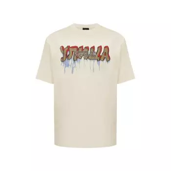 Хлопковая футболка Comme des Fuckdown