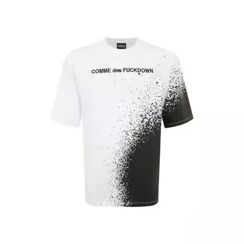 Хлопковая футболка Comme des Fuckdown