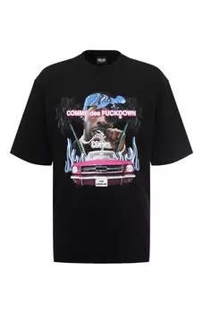 Хлопковая футболка Comme des Fuckdown