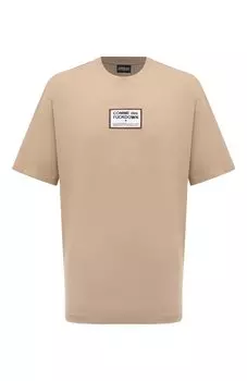 Хлопковая футболка Comme des Fuckdown