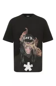 Хлопковая футболка Comme des Fuckdown