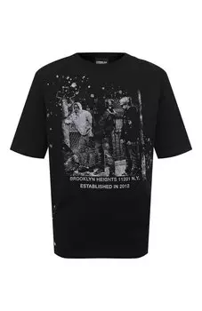 Хлопковая футболка Comme des Fuckdown