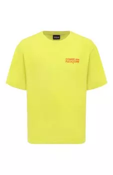 Хлопковая футболка Comme des Fuckdown