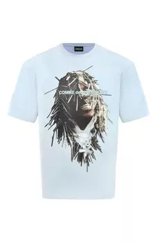 Хлопковая футболка Comme des Fuckdown