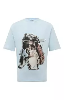 Хлопковая футболка Comme des Fuckdown