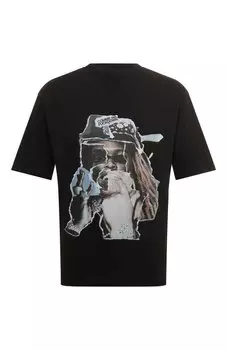 Хлопковая футболка Comme des Fuckdown