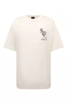 Хлопковая футболка Comme des Fuckdown